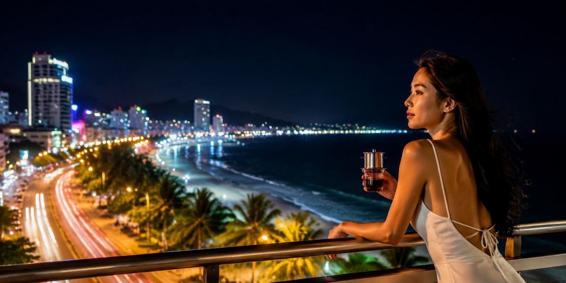 Người hâm mộ bóng đá tại Nha Trang thưởng thức cà phê và theo dõi cược trực tiếp trên điện thoại